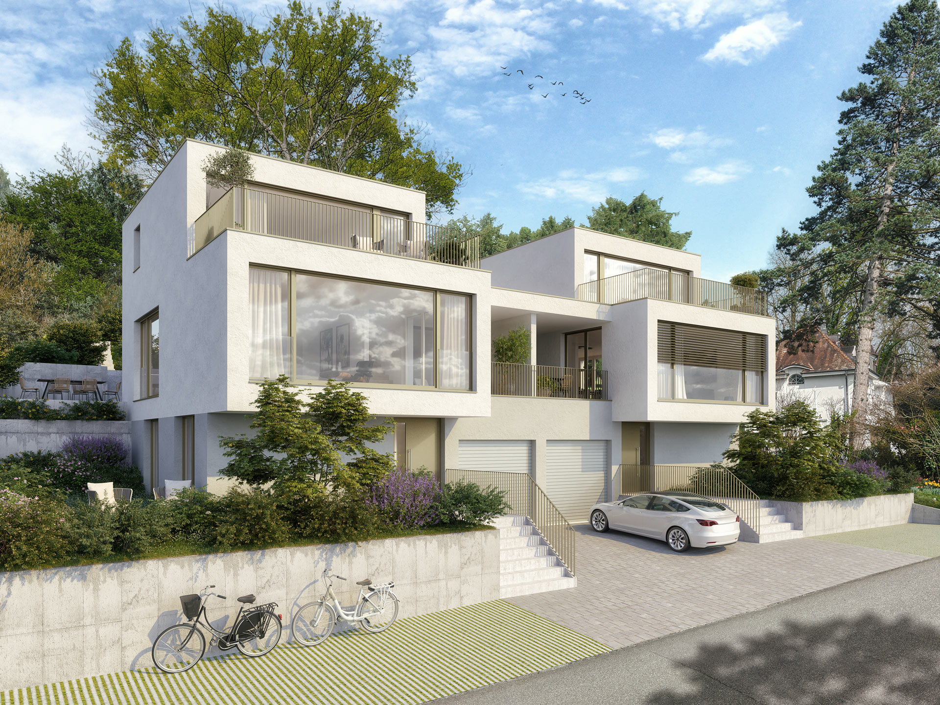 Doppel EFH Terrassenstrasse in Arlesheim