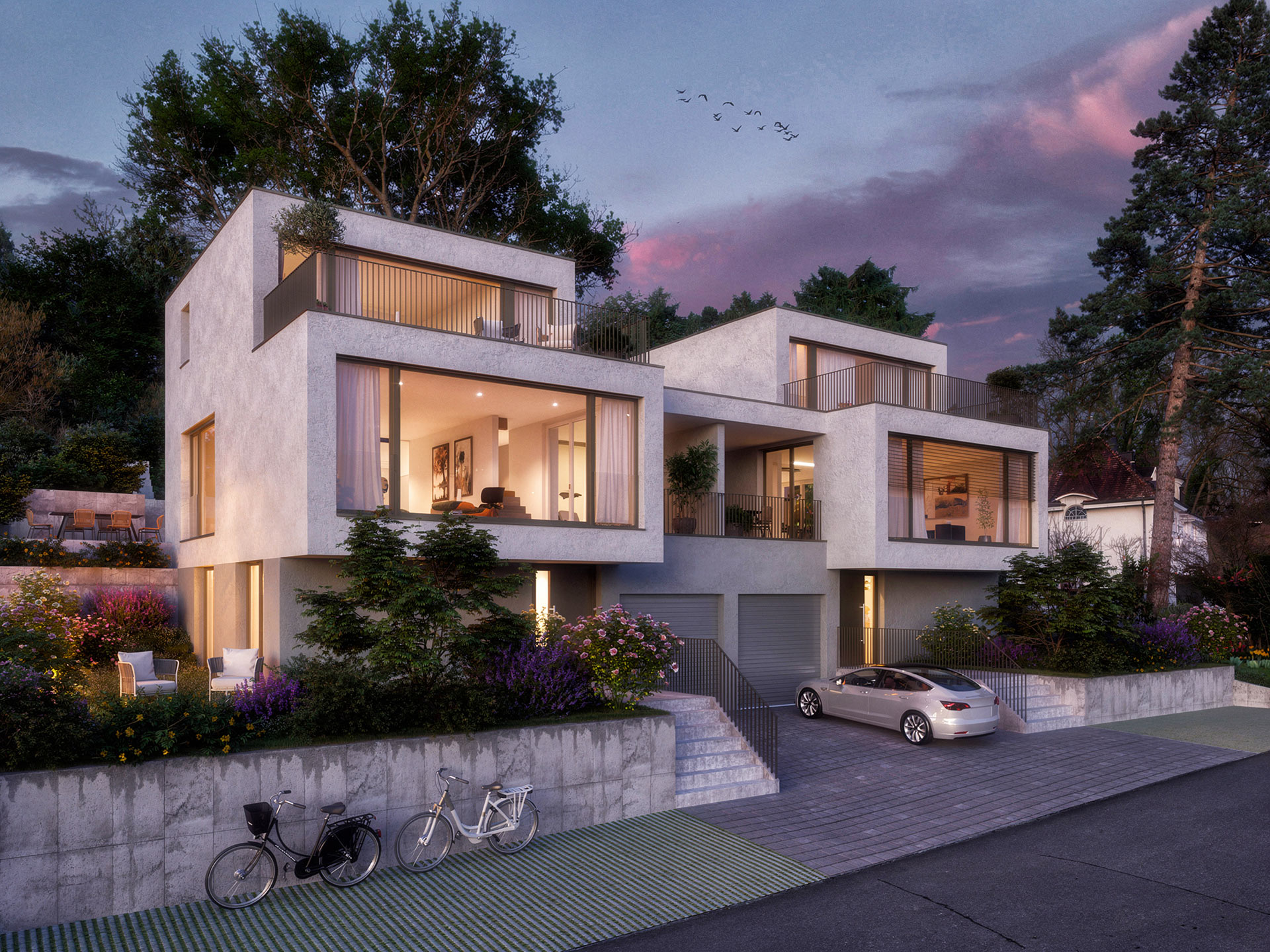 Doppel EFH Terrassenstrasse in Arlesheim