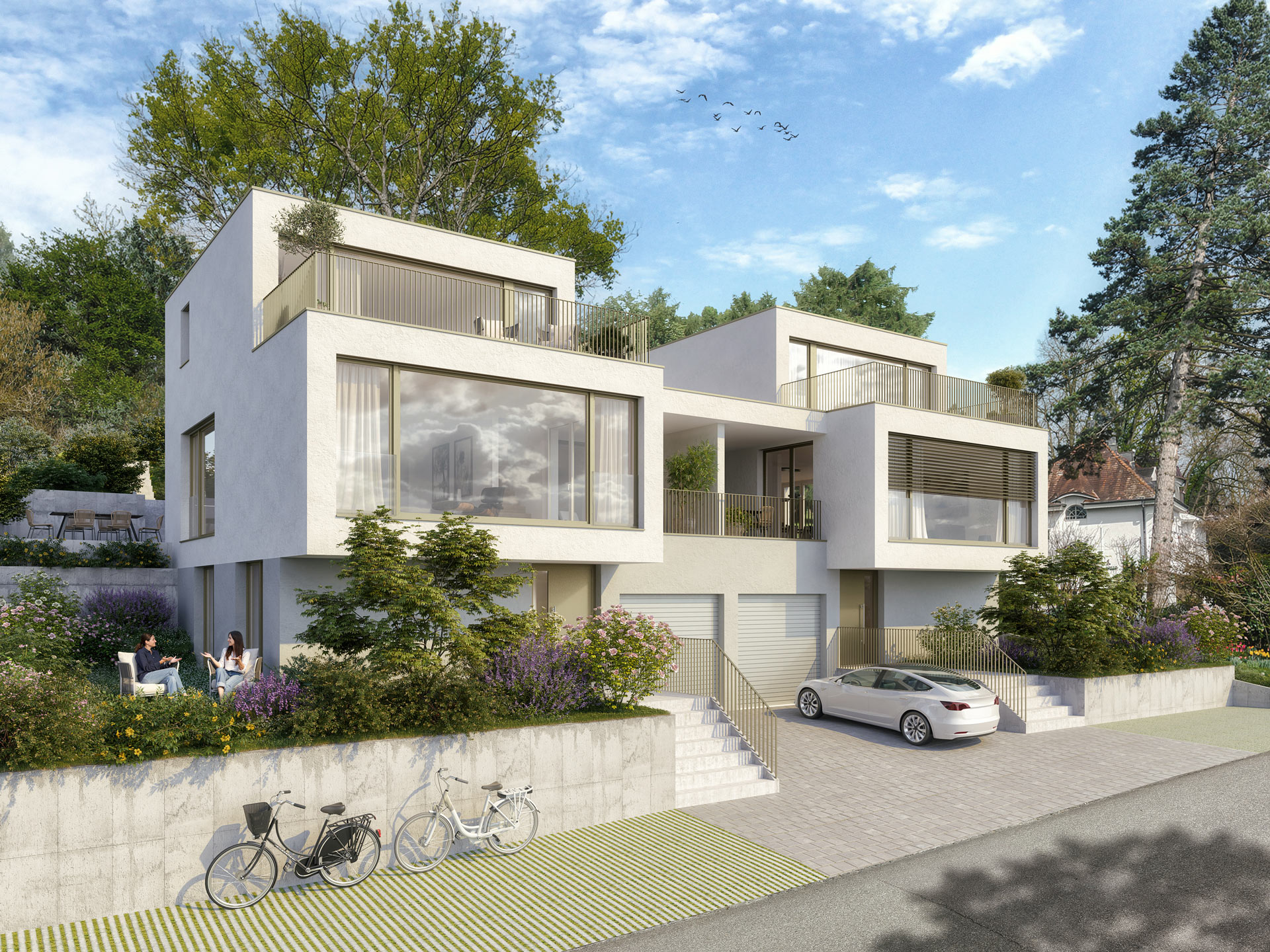 Doppel EFH Terrassenstrasse in Arlesheim