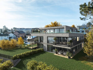 MFH in Oberwil von Baumgartner Architektur und Ymmo AG