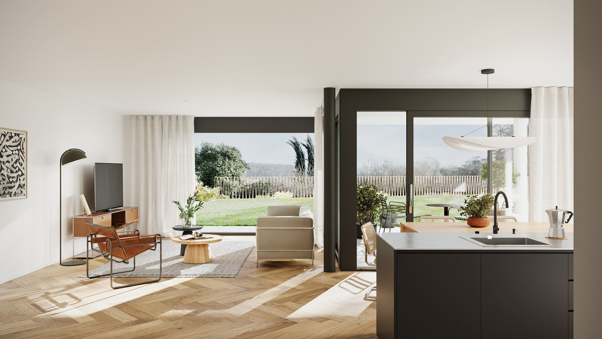 MFH in Oberwil von Baumgartner Architektur und Ymmo AG