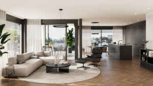 MFH in Oberwil von Baumgartner Architektur und Ymmo AG